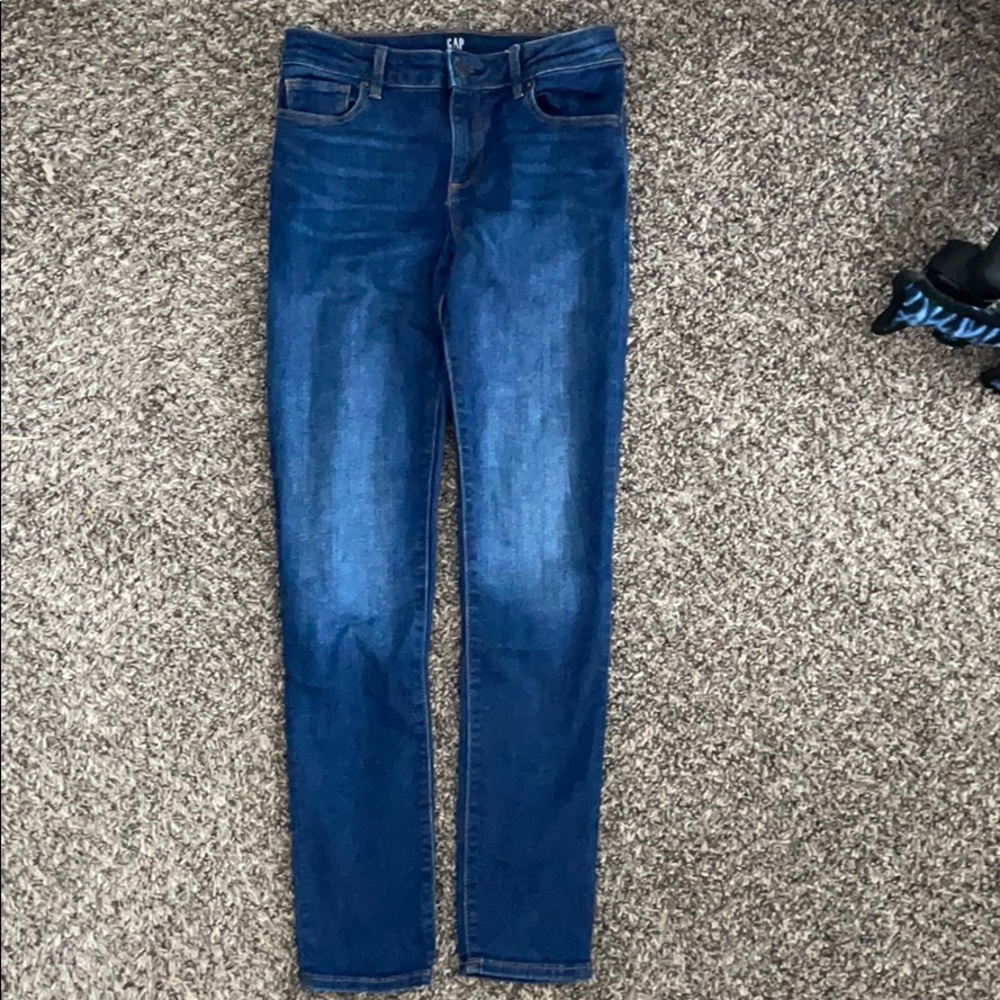 Girls Gap Jeans Stretch Super Skinny Size 12 Reg